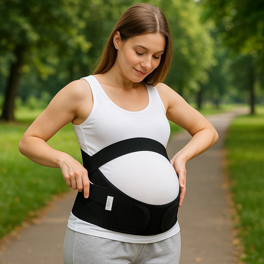 Stützgürtel für Schwangere - Sanfte Entlastung für Bauch & Rücken