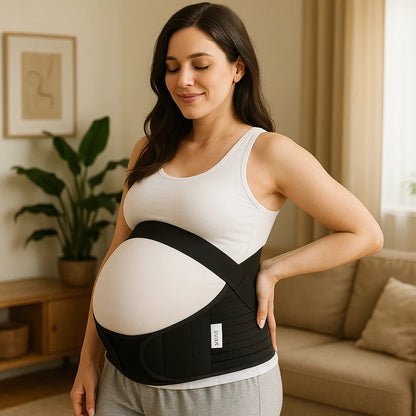 Stützgürtel für Schwangere - Sanfte Entlastung für Bauch & Rücken