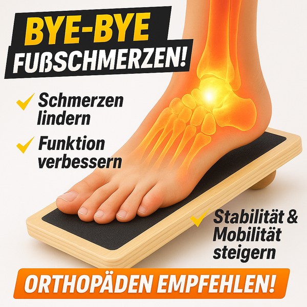 Ultimativer Balance-Board Trainer – Für starke Füße, stabile Gelenke & sichere Bewegungen im Alltag