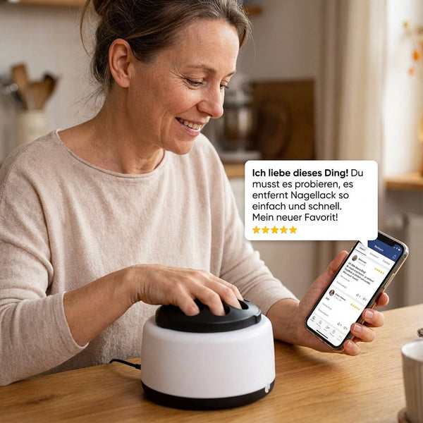 Pro Steam™ Gel EntfernerSalon-perfekte Gelentfernung – sanft, sauber & in wenigen Minuten