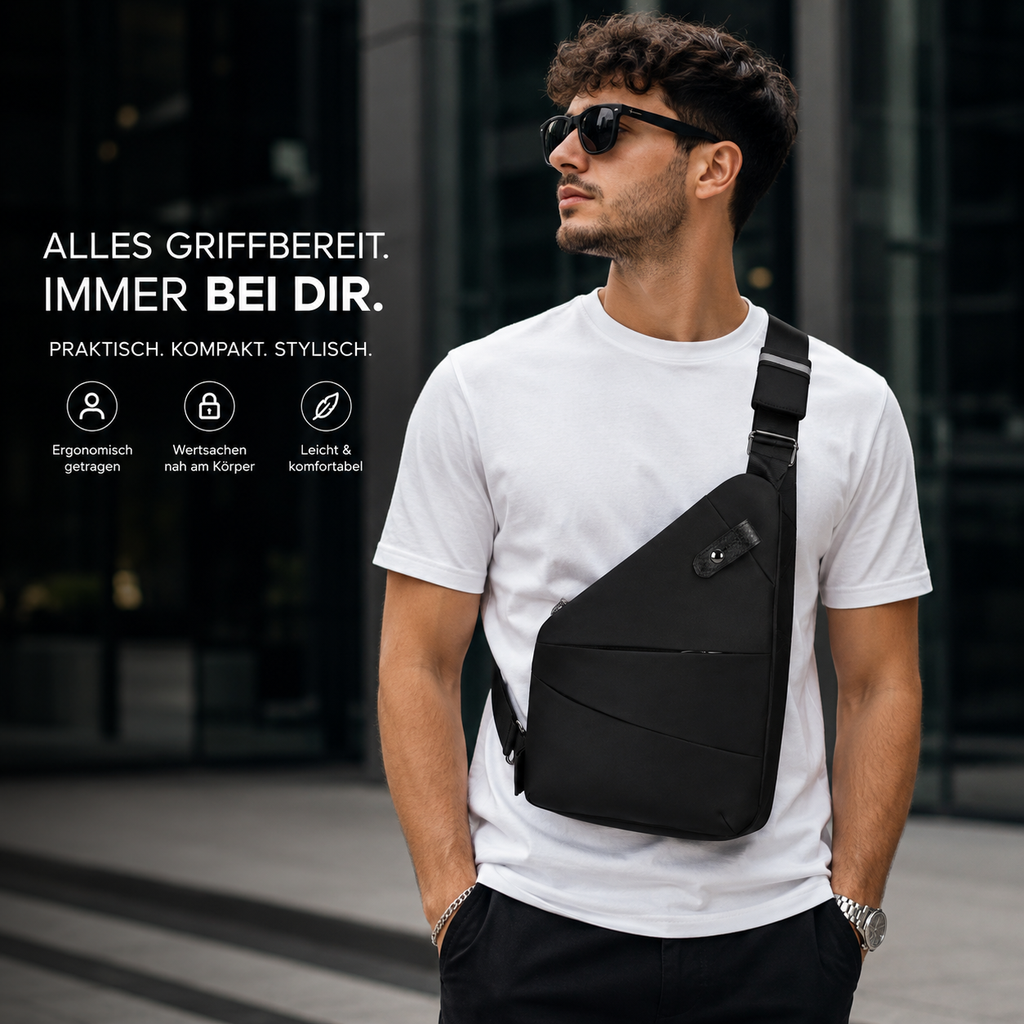 Luxay™ UrbanGuard Sling Bag