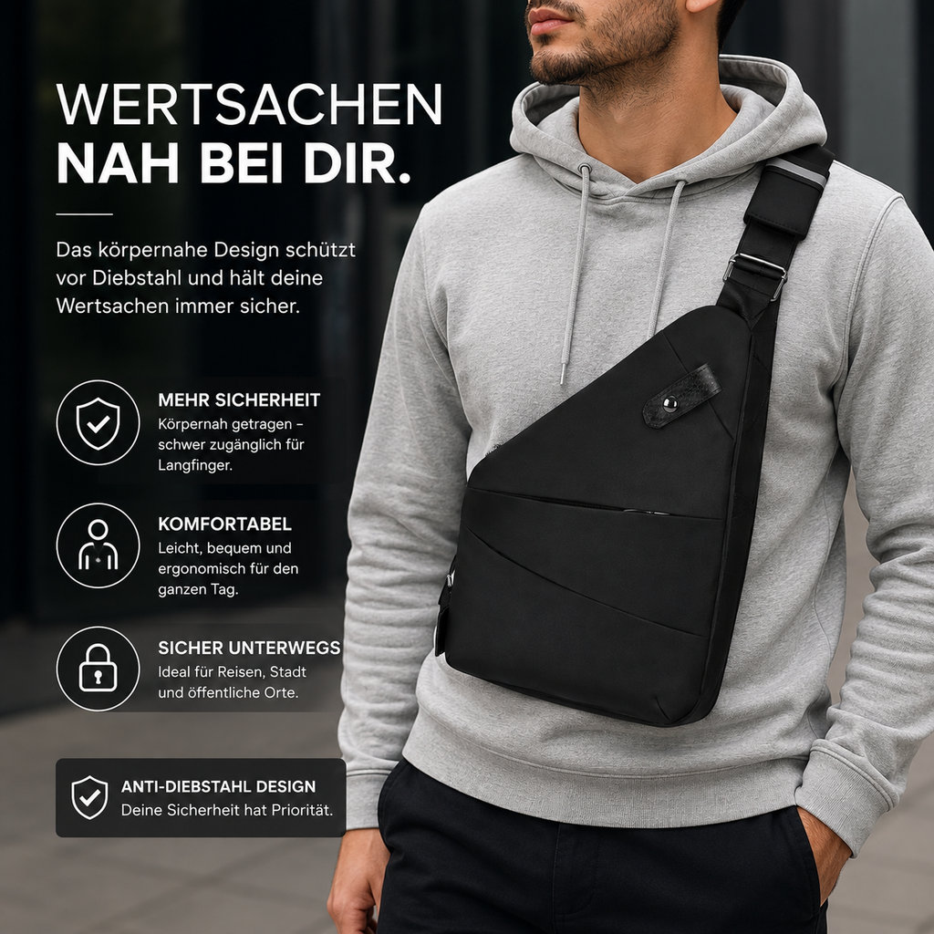 Luxay™ UrbanGuard Sling Bag