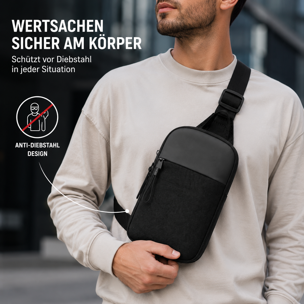 URBANSLING™ | ANTI-DIEBSTAHL SLING BAG