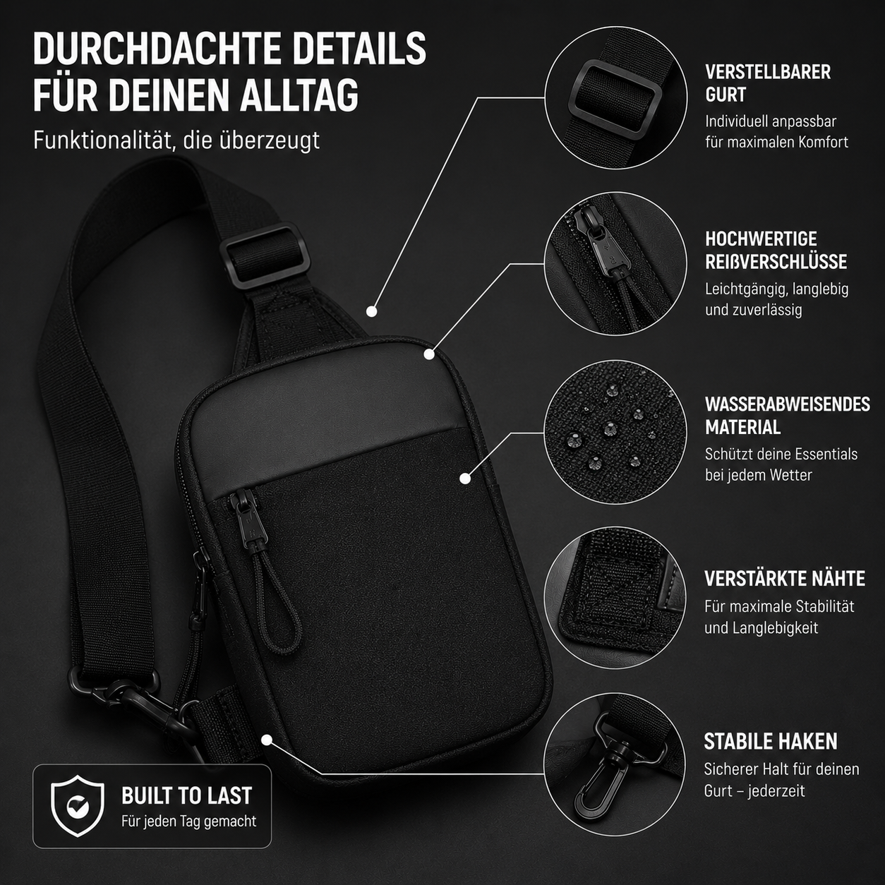 URBANSLING™ | ANTI-DIEBSTAHL SLING BAG