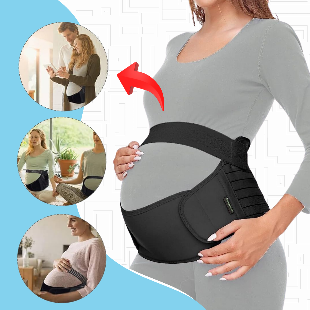 Stützgürtel für Schwangere - Sanfte Entlastung für Bauch & Rücken