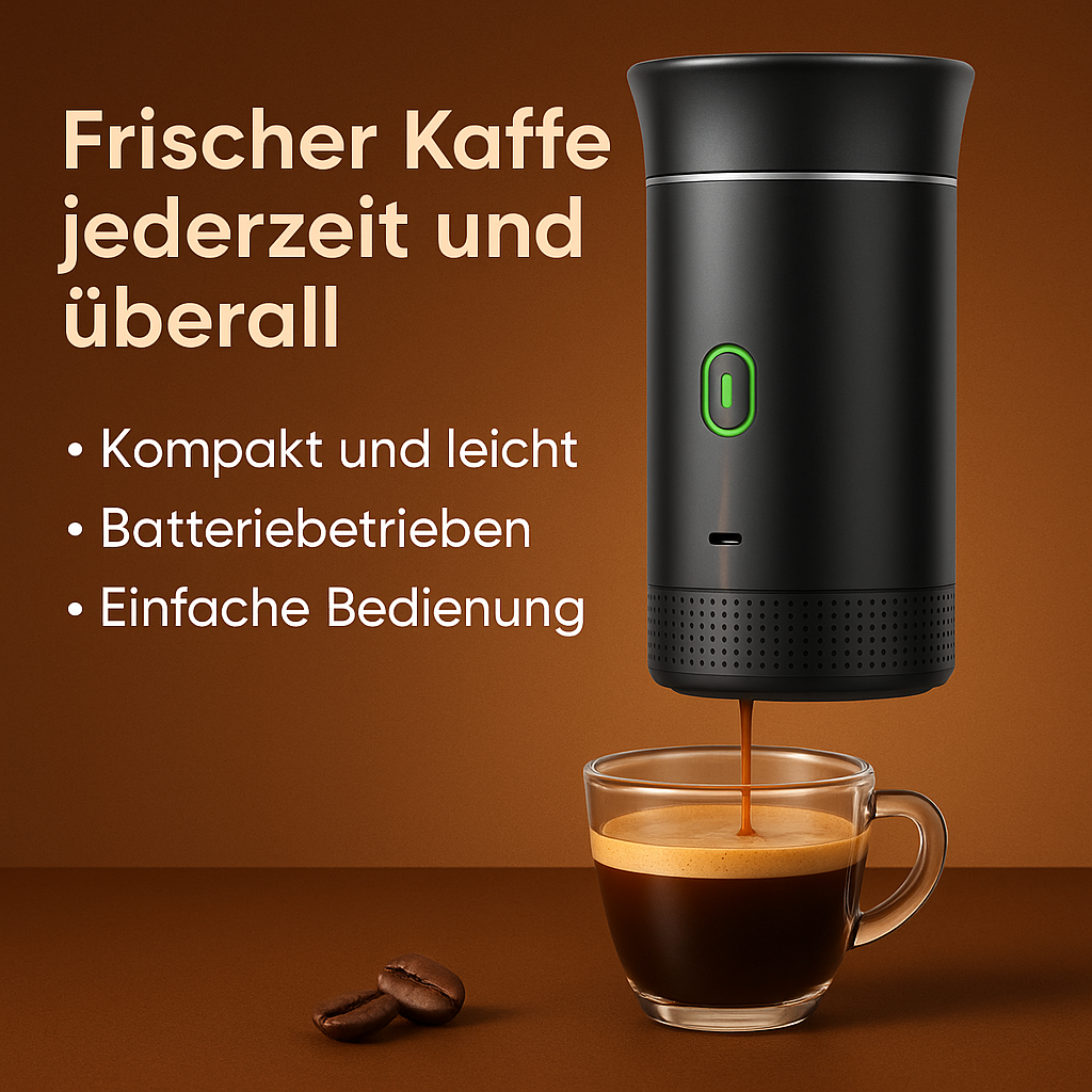 3-in-1 Espressomaschine - Kompakt & Leistungsstark