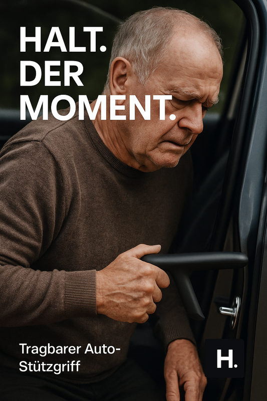 Mobiler Auto-Haltegriff für sicheres Ein- und Aussteigen