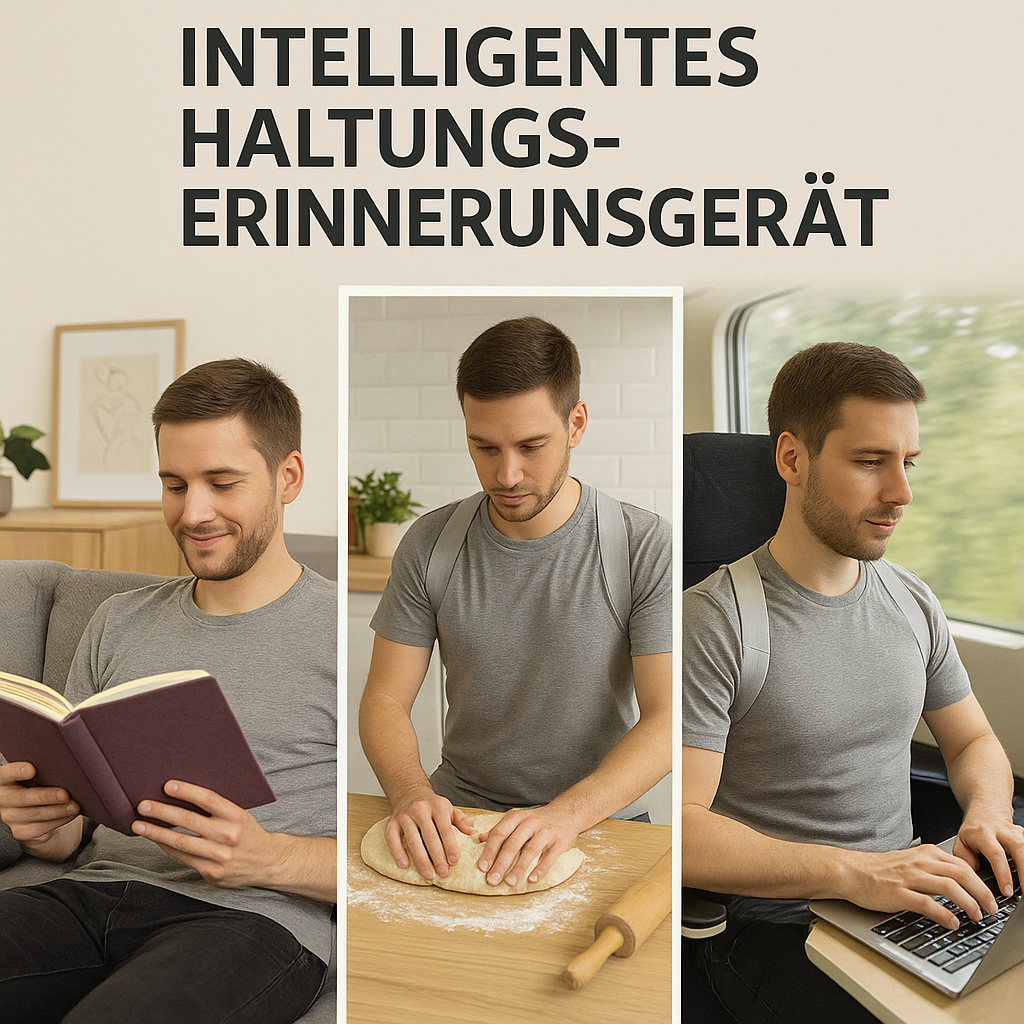 Smartes Haltungserinnerungsgerät – Aufrecht gehen, besser leben