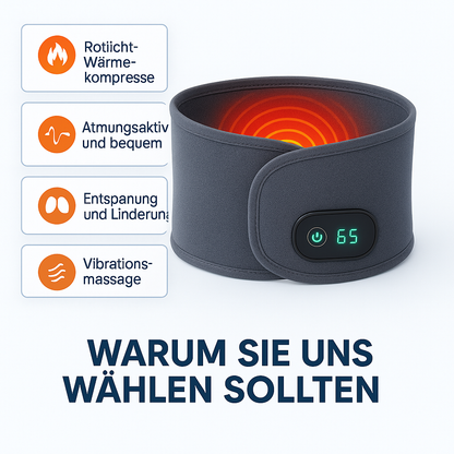Tiefenwärme & Massage - Spüren Sie sofortige Entspannung auf Knopfdruck
