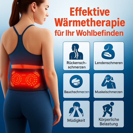 Tiefenwärme & Massage - Spüren Sie sofortige Entspannung auf Knopfdruck
