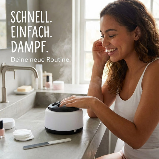 Pro Steam™ Gel Entferner
Salon-perfekte Gelentfernung – sanft, sauber & in wenigen Minuten