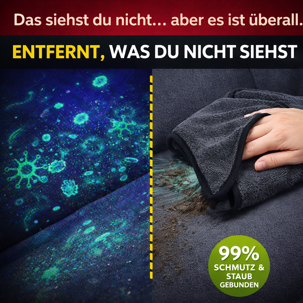 Dein Auto. Trocken. In einem Zug — ohne Streifen, ohne Kratzer, ohne Frust.