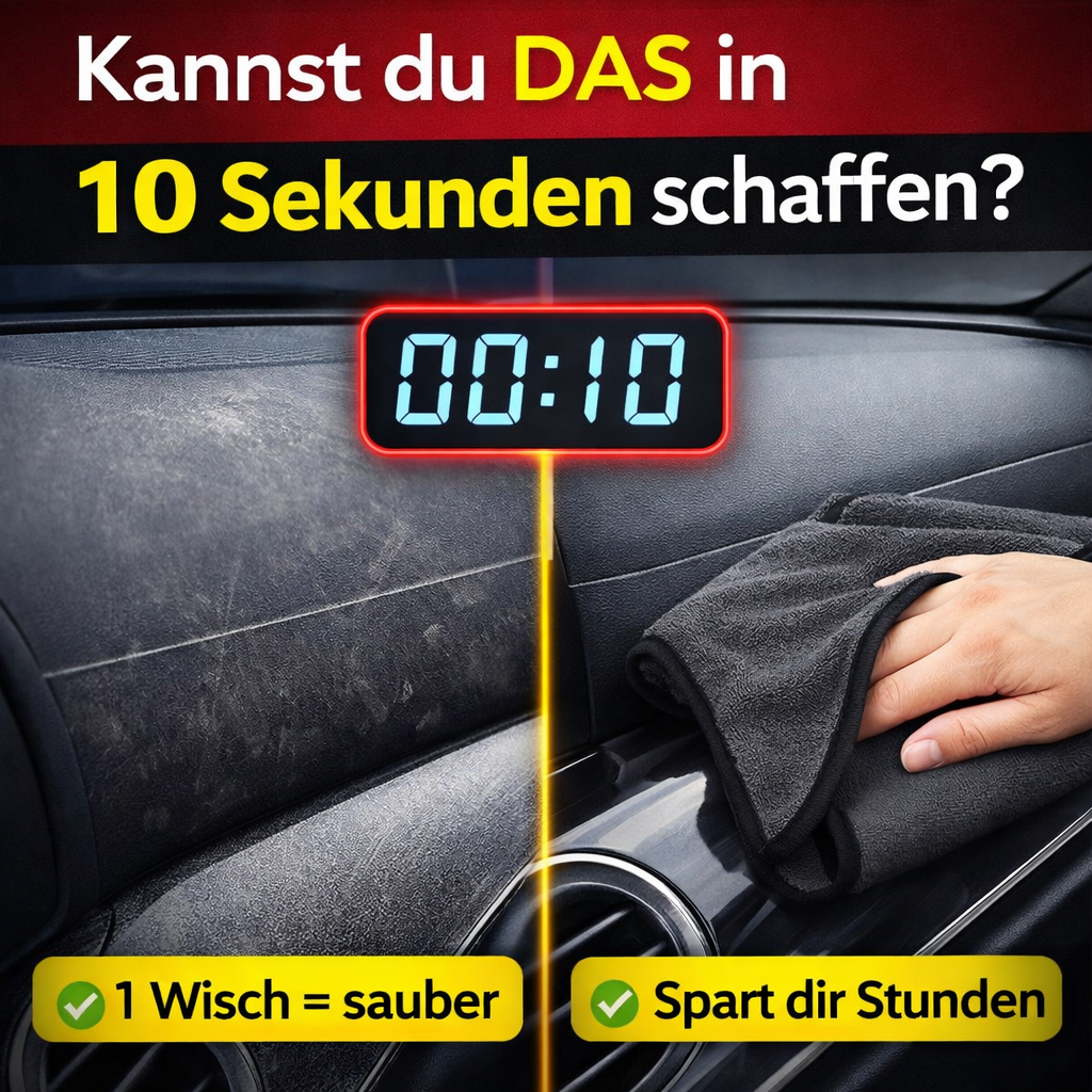 Dein Auto. Trocken. In einem Zug — ohne Streifen, ohne Kratzer, ohne Frust.