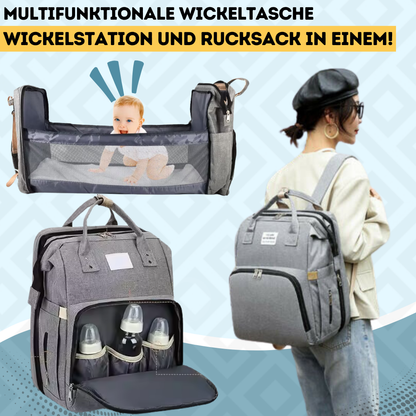 Tragbare Wickeltasche für Unterwegs